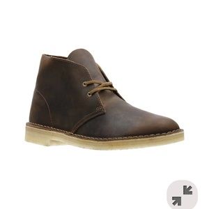 Clark’s desert boot beeswax leather 11